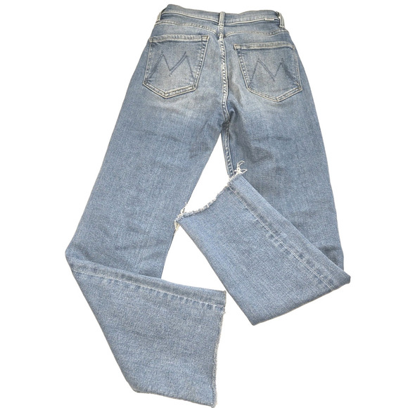 Mother Denim High Waisted Looker Ankle Fray,‎ Party Like A Pirate Size 25 CLEAN - Picture 9 of 15